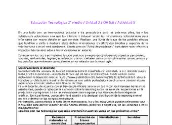 EduTec 2 medio-Unidad 2-OA5;6-Actividad 5
