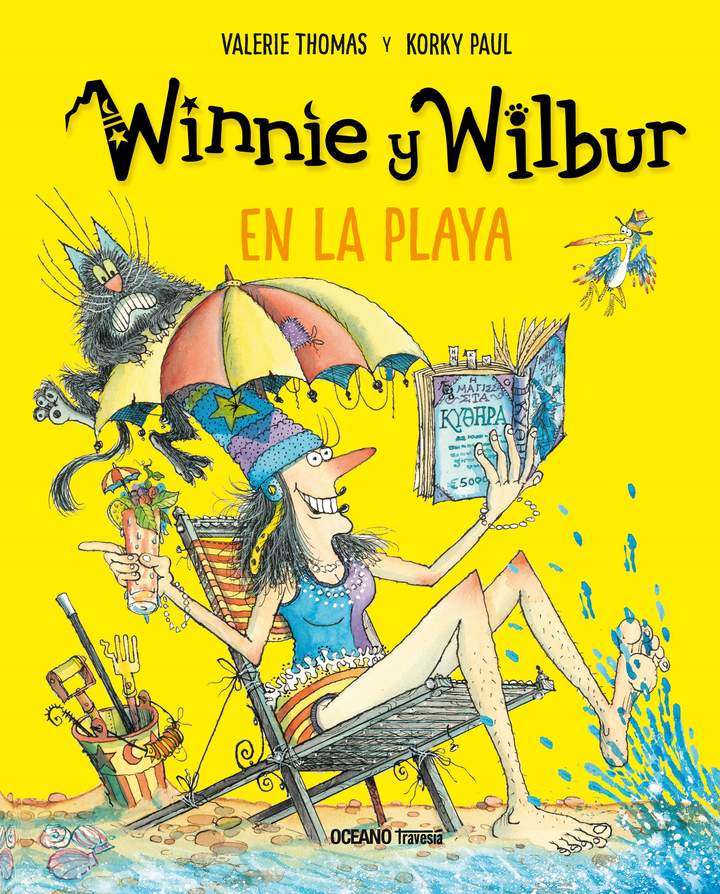 Winnie y Wilbur. En la playa