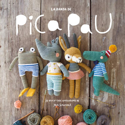 La banda de Pica Pau 20 divertidos amigurumis