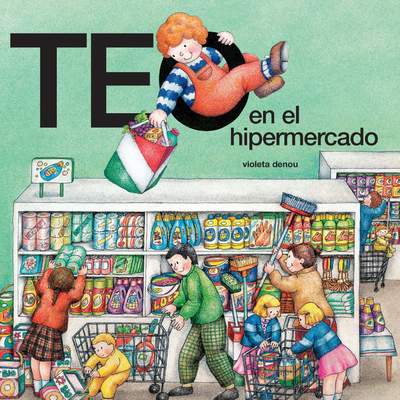 Teo en el hipermercado