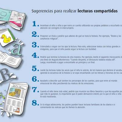 Sugerencias para realizar lecturas compartidas