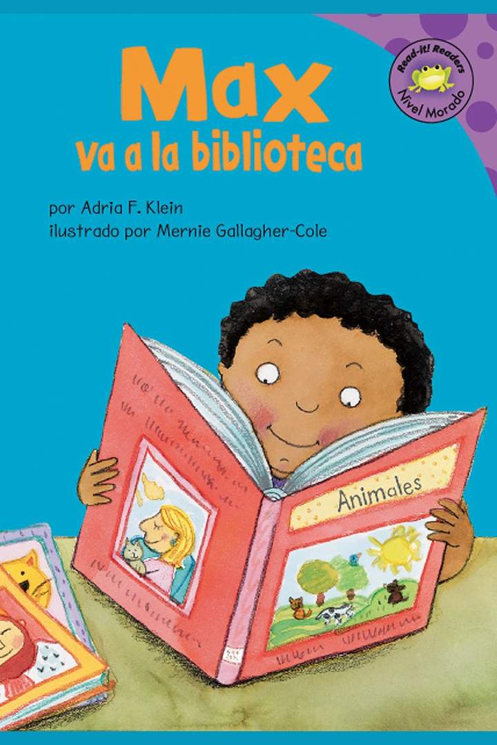 Max va a la biblioteca