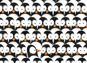 Los problemas de pingüino