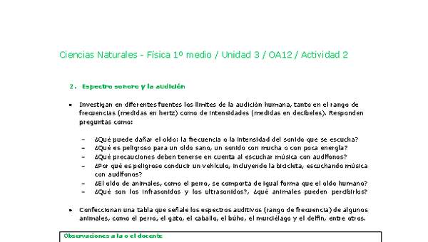 Ciencias Naturales 1 medio-Unidad 3-OA12-Actividad 2