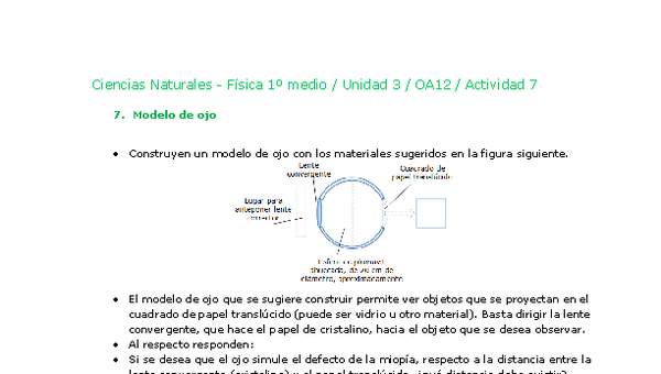 Ciencias Naturales 1 medio-Unidad 3-OA12-Actividad 7