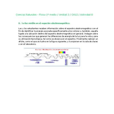 Ciencias Naturales 1 medio-Unidad 3-OA12-Actividad 8