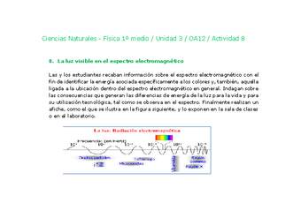 Ciencias Naturales 1 medio-Unidad 3-OA12-Actividad 8