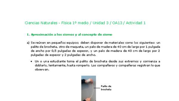 Ciencias Naturales 1 medio-Unidad 3-OA13-Actividad 1