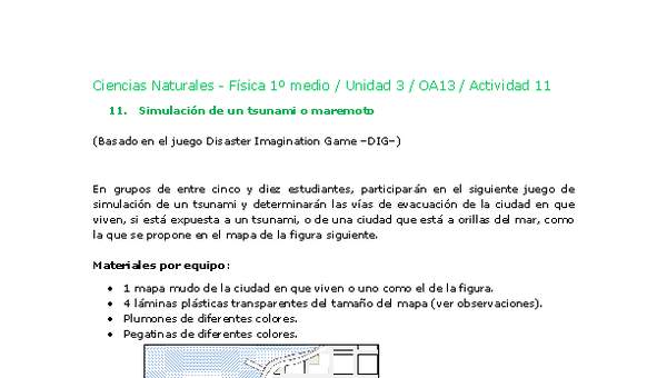 Ciencias Naturales 1 medio-Unidad 3-OA13-Actividad 11