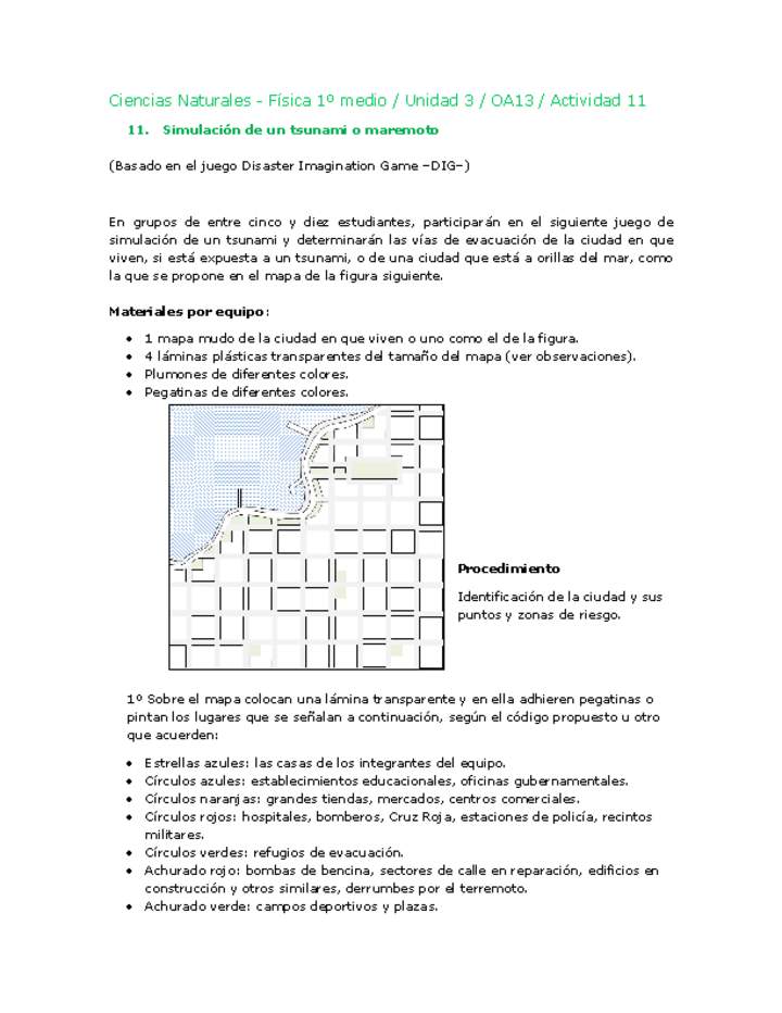 Ciencias Naturales 1 medio-Unidad 3-OA13-Actividad 11