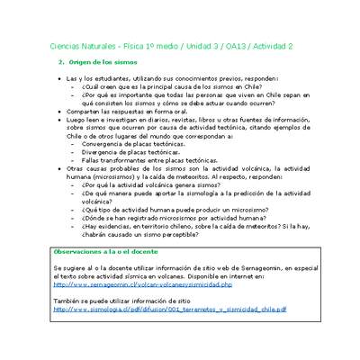 Ciencias Naturales 1 medio-Unidad 3-OA13-Actividad 2