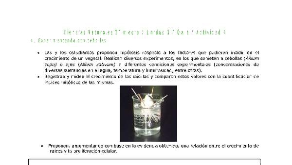 Ciencias Naturales 2 medio-Unidad 3-OA6-Actividad 4