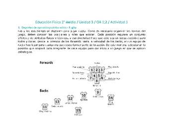 Educación Física 2 medio-Unidad 3-OA1;2-Actividad 3