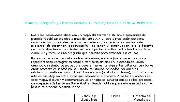 Historia 1 medio-Unidad 3-OA13-Actividad 1