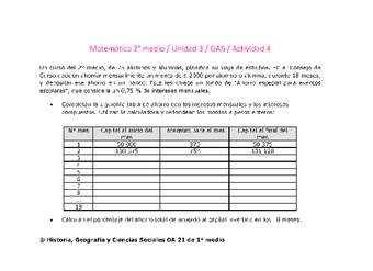 Matemática 2 medio-Unidad 3-OA6-Actividad 4