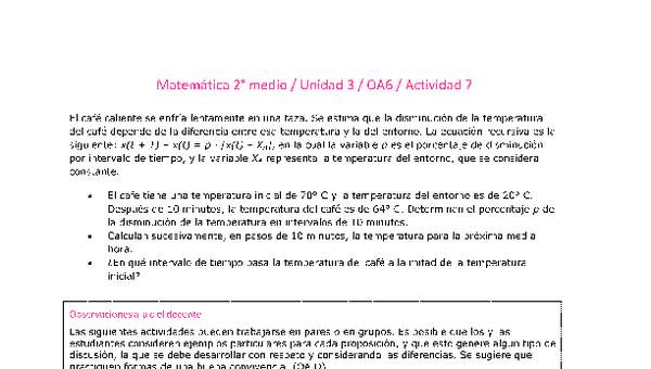 Matemática 2 medio-Unidad 3-OA6-Actividad 7