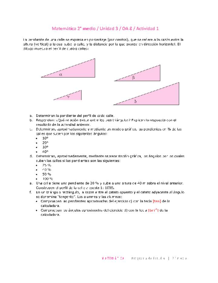 Matemática 2 medio-Unidad 3-OA8-Actividad 1