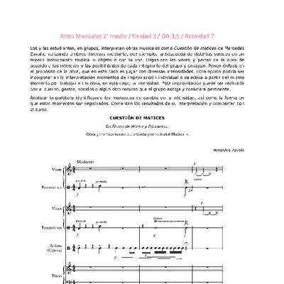 Artes Musicales 2 medio-Unidad 3-OA3;5-Actividad 7