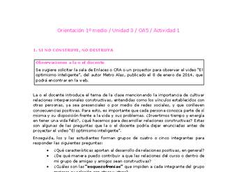 Orientación 1 medio-Unidad 3-OA5-Actividad 1