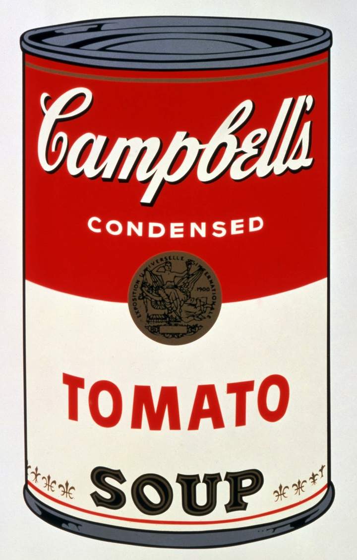 Lata de sopa Campbell