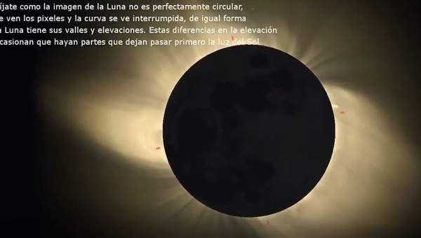 Simulación Eclipse Solar