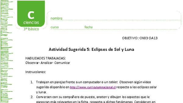 Eclipses de Sol y Luna