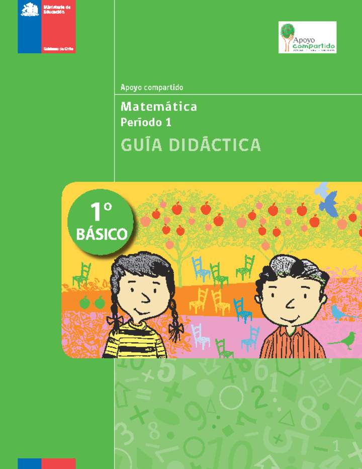 Guía didáctica para la Unidad 1, Matemática 1° básico.