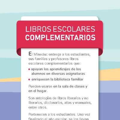 Libros Escolares Complementarios