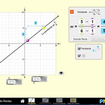 Graficando Rectas