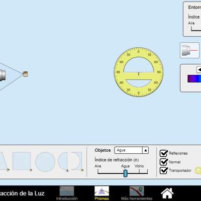 Reflexión y Refracción de la Luz