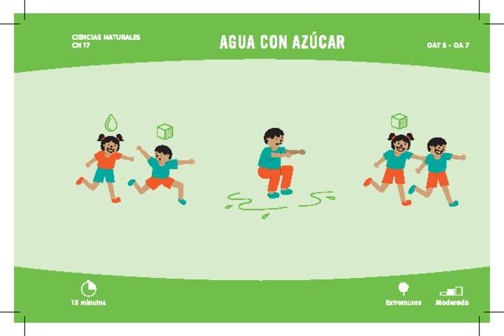 Agua con azúcar