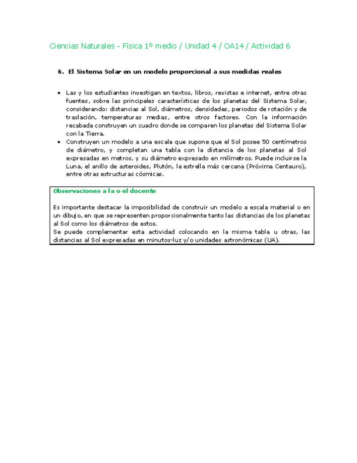 Ciencias Naturales 1 medio-Unidad 4-OA14-Actividad 6