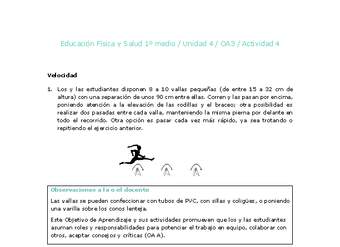 Educación Física 1 medio-Unidad 4-OA3-Actividad 4