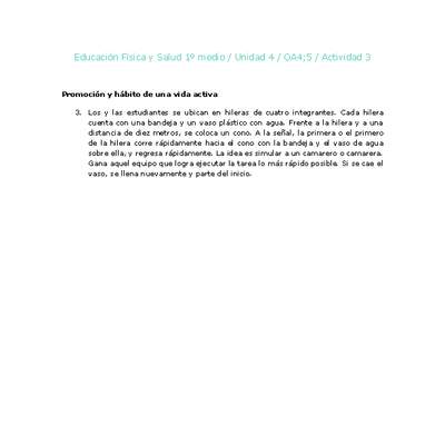 Educación Física 1 medio-Unidad 4-OA4;5-Actividad 3