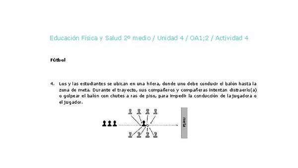 Educación Física 2 medio-Unidad 4-OA1;2-Actividad 4