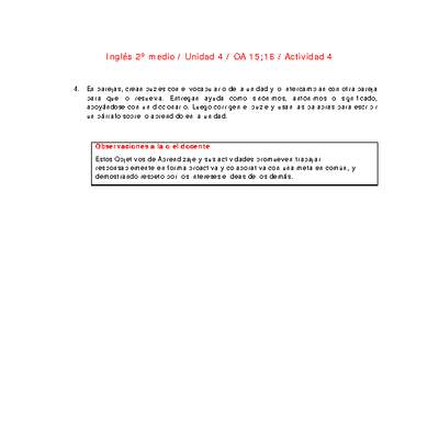 Inglés 2 medio-Unidad 4-OA15;16-Actividad 4