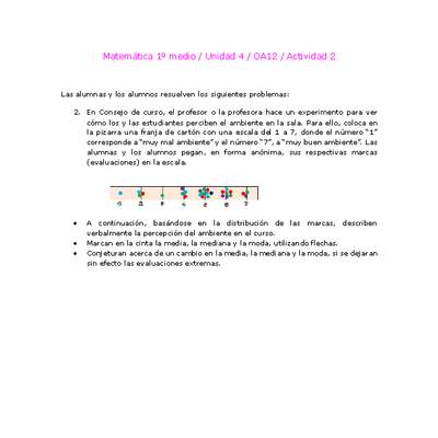 Matemática 1 medio-Unidad 4-OA12-Actividad 2