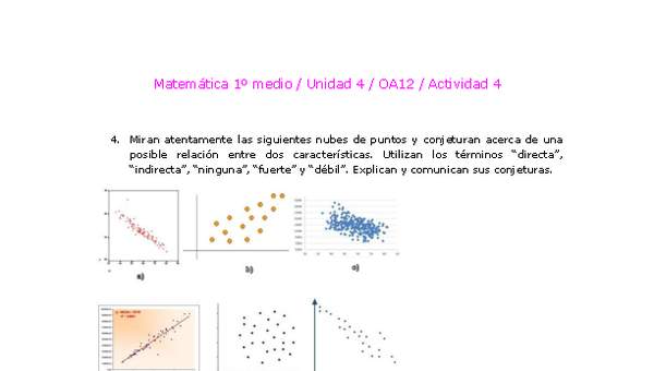 Matemática 1 medio-Unidad 4-OA12-Actividad 4