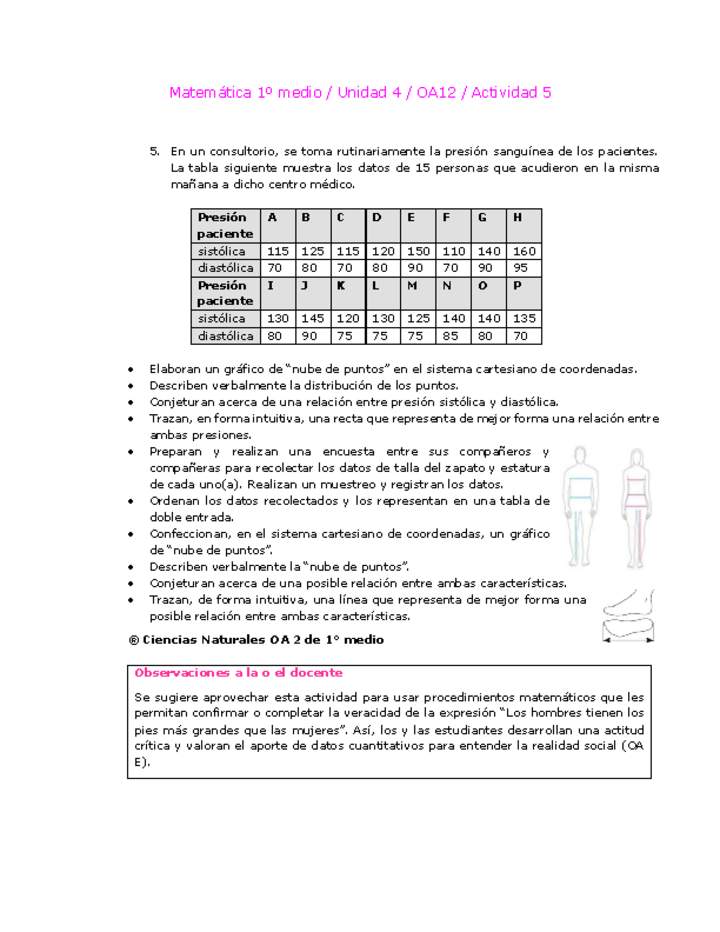 Matemática 1 medio-Unidad 4-OA12-Actividad 5