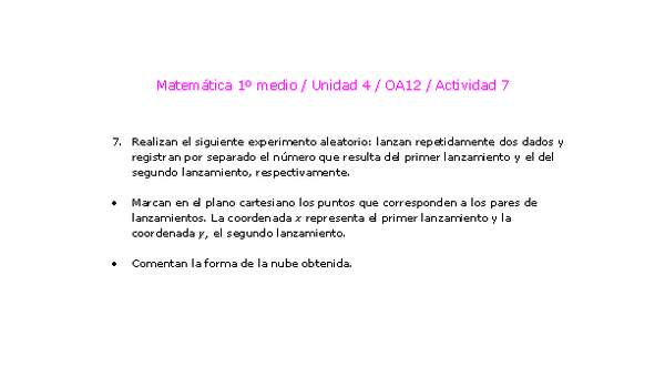 Matemática 1 medio-Unidad 4-OA12-Actividad 7