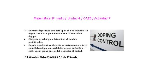 Matemática 1 medio-Unidad 4-OA15-Actividad 7