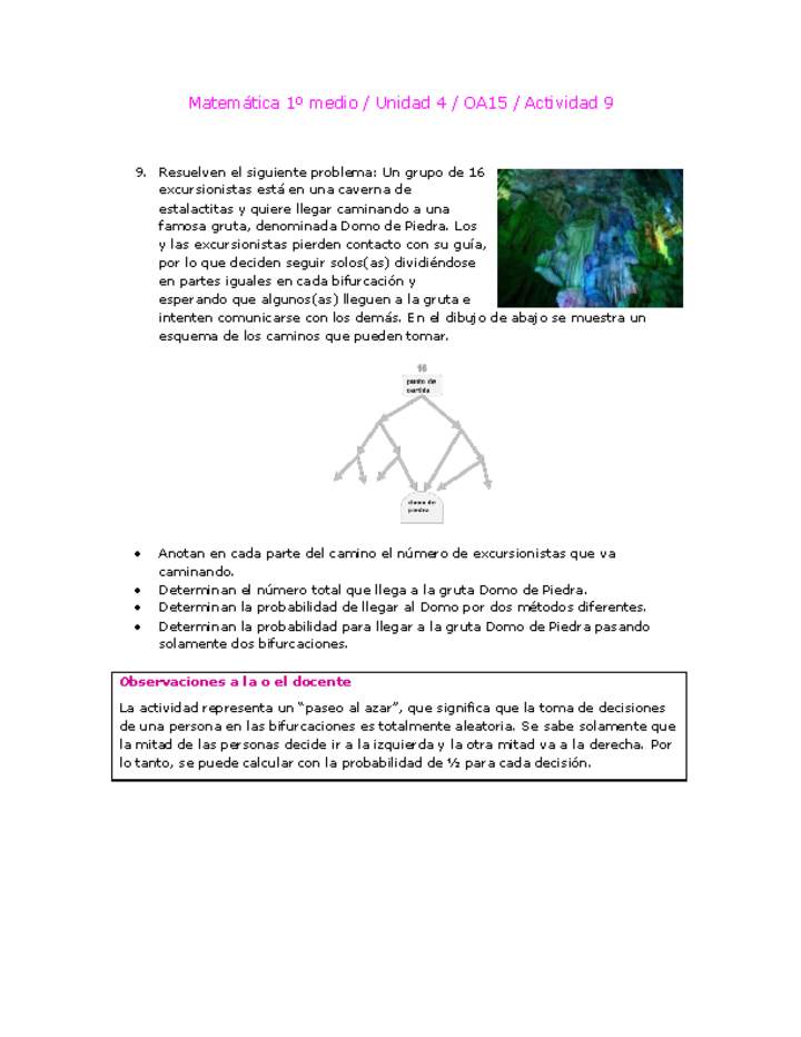 Matemática 1 medio-Unidad 4-OA15-Actividad 9