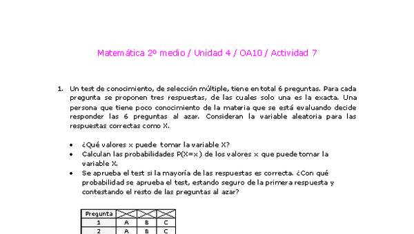 Matemática 2 medio-Unidad 4-OA10-Actividad 7