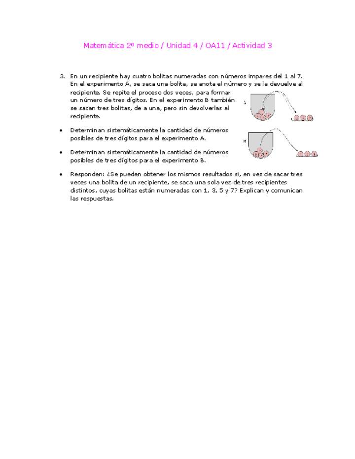 Matemática 2 medio-Unidad 4-OA11-Actividad 3