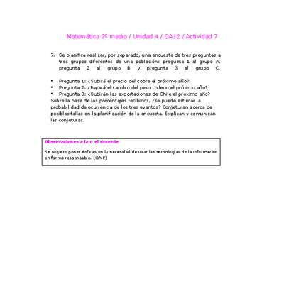 Matemática 2 medio-Unidad 4-OA12-Actividad 7