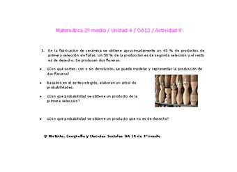 Matemática 2 medio-Unidad 4-OA12-Actividad 9