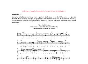 Artes Musicales 1 medio-Unidad 4-OA4;5;6-Actividad 13