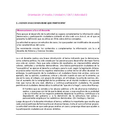 Orientación 1 medio-Unidad 4-OA7-Actividad 2