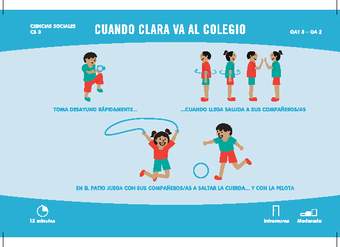 Cuando Clara va al colegio
