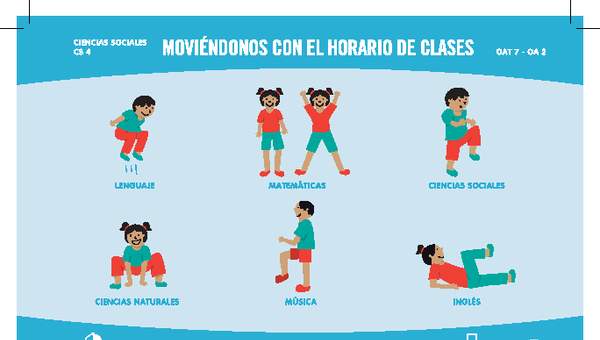 Moviéndonos con el horario de clases